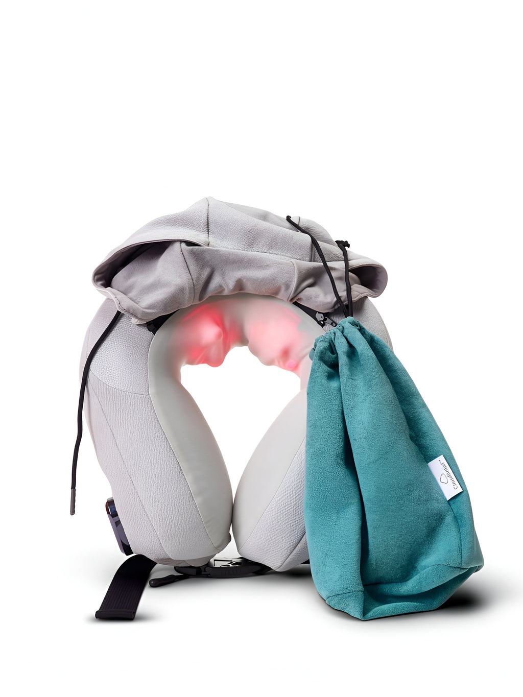 CloudRelief - Inflatable Heated Massage Travel Pillow